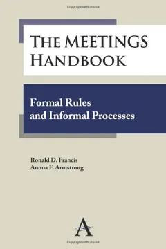 Livro The Meetings Handbook: Formal Rules and Informal Processes - Resumo, Resenha, PDF, etc.