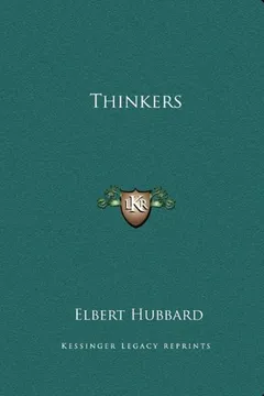 Livro Thinkers - Resumo, Resenha, PDF, etc.