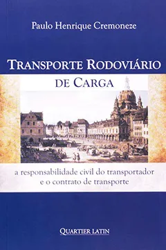 Livro Transporte Rodoviario De Carga - Resumo, Resenha, PDF, etc.