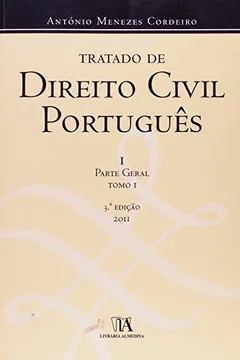 Livro Tratado de Direito Civil Português I. Parte Geral - Tomo I - Resumo, Resenha, PDF, etc.