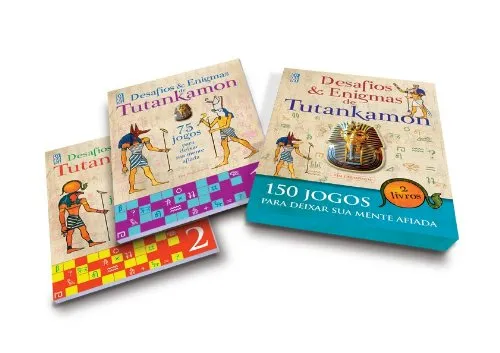 Livro Tutankamon. Desafios e Enigmas - Caixa. Livros 1 e 2 - Resumo, Resenha, PDF, etc.