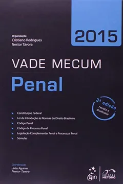 Livro Vade Mecum. Penal - Resumo, Resenha, PDF, etc.
