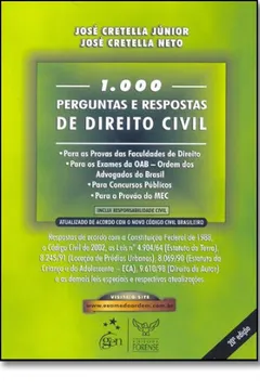 Livro 1000 Perguntas E Respostas De Direito Civil - Resumo, Resenha, PDF, etc.