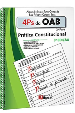 Livro 4PS da OAB 2ª Fase. Prática Constitucional - Resumo, Resenha, PDF, etc.