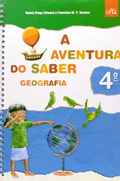 Capa do livro A Aventura Do Saber. Geografia. 4º Ano