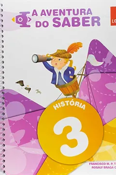 Capa do livro A Aventura do Saber. História. 3º Ano