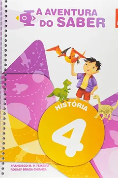 Capa do livro A Aventura do Saber. História. 4º Ano