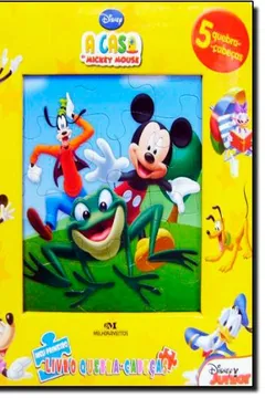 Livro A Casa do Mickey Mouse - Coleção Meu Primeiro Livro Quebra-Cabeças - Resumo, Resenha, PDF, etc.