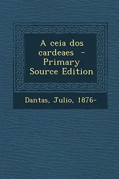 Capa do livro A Ceia DOS Cardeaes