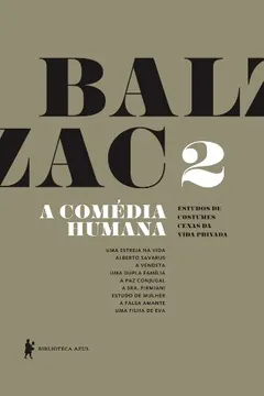 Livro A Comédia Humana - Volume 2 - Resumo, Resenha, PDF, etc.