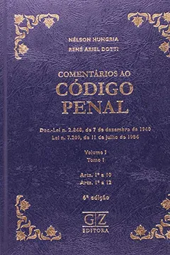 Livro A Comentários Ao Código Penal - Resumo, Resenha, PDF, etc.