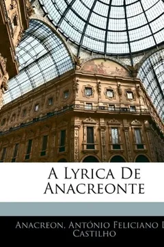 Livro A Lyrica de Anacreonte - Resumo, Resenha, PDF, etc.