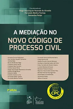 Livro A Mediação no Novo Código de Processo Civil - Resumo, Resenha, PDF, etc.