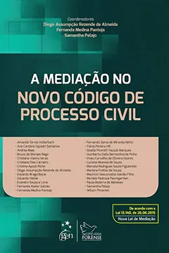 Livro A Mediação no Novo Código de Processo Civil - Resumo, Resenha, PDF, etc.
