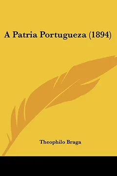 Capa do livro A Patria Portugueza (1894)