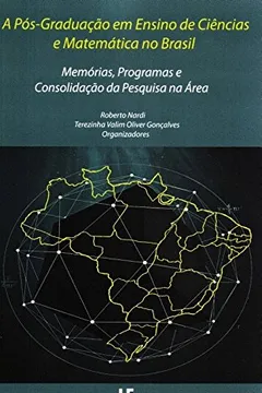 Livro A Pós-Graduação em Ensino de Ciências e Matemática no Brasil - Resumo, Resenha, PDF, etc.