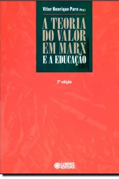 Livro A Teoria do Valor em Marx e a Educação - Resumo, Resenha, PDF, etc.