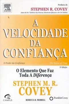 Livro A Velocidade da Confiança - Resumo, Resenha, PDF, etc.