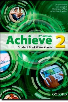 Livro Achieve 2. Student Book/ Work Book - Resumo, Resenha, PDF, etc.
