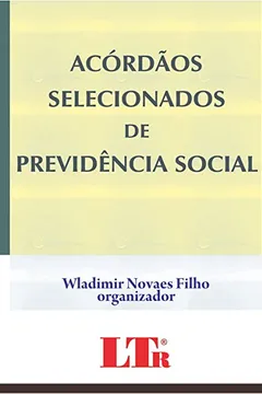 Capa do livro Acórdãos Selecionados de Previdência Social