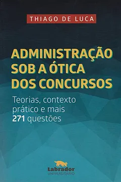 Livro Administração. Concurso Publico - Resumo, Resenha, PDF, etc.