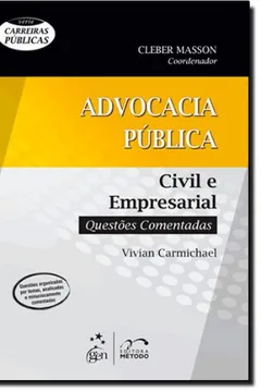 Livro Advocacia Publica - Civil E Empresarial - Questoes Comentadas - Resumo, Resenha, PDF, etc.