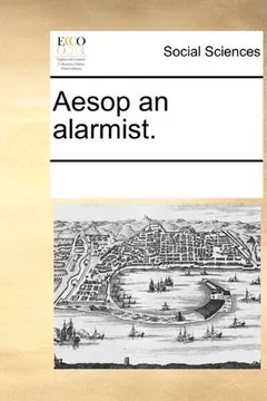 Livro Aesop an Alarmist. - Resumo, Resenha, PDF, etc.