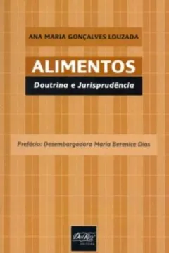 Livro Alimentos. Doutrina e Jurisprudência - Resumo, Resenha, PDF, etc.