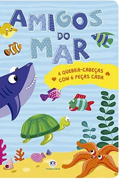 Livro Amigos do mar: 4 quebra-cabeças com 6 peças cada - Resumo, Resenha, PDF, etc.
