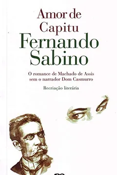 Livro Amor de Capitu - Resumo, Resenha, PDF, etc.
