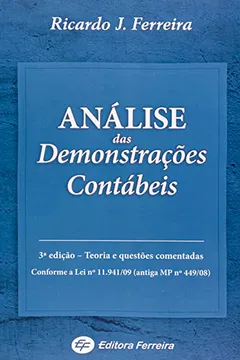 Livro Analise Das Demonstracoes Contabeis - Coleção Concursos - Resumo, Resenha, PDF, etc.