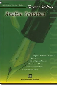 Livro Análise Sintática - Resumo, Resenha, PDF, etc.