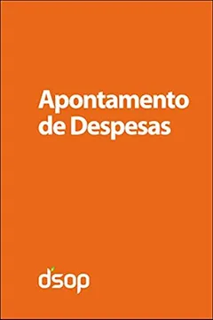 Livro Apontamento De Despesas - Livro De Bolso - Laranja - Resumo, Resenha, PDF, etc.