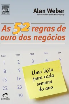 Livro As 52 Regras de Ouro dos Negócios - Resumo, Resenha, PDF, etc.