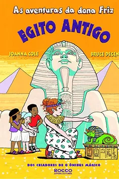 Capa do livro As Aventuras da Dona Friz. Egito Antigo