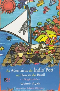 Capa do livro As Aventuras do Índio Poti na Floresta do Brasil