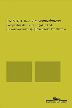 Livro As Cosmicômicas - Resumo, Resenha, PDF, etc.