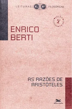 Livro As Razões De Aristóteles - Resumo, Resenha, PDF, etc.