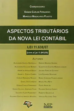 Livro Aspectos Tributários Da Nova Lei Contabil - Resumo, Resenha, PDF, etc.