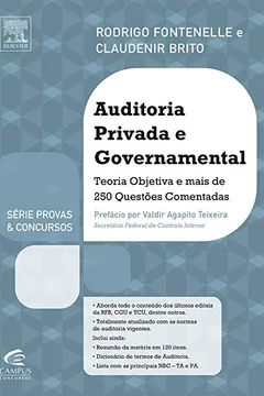 Livro Auditoria Privada e Governamental - Série Provas e Concursos - Resumo, Resenha, PDF, etc.