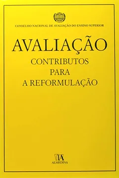 Livro Avaliacao, Contributos Para A Reformulacao - Resumo, Resenha, PDF, etc.