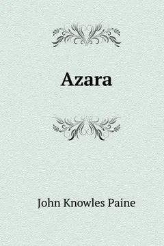 Capa do livro Azara