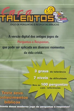 Livro Bíblia + Caça Talentos - Caixa - Resumo, Resenha, PDF, etc.