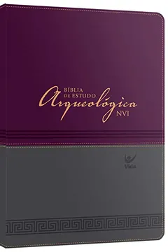 Livro Bíblia de Estudo Arqueológica NVI. Capa Luxo Vinho e Cinza - Resumo, Resenha, PDF, etc.