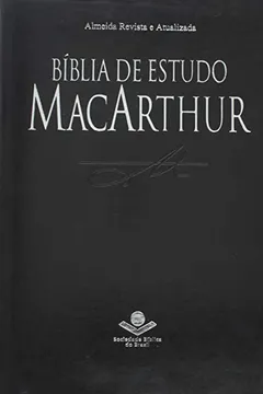 Livro Bíblia de Estudo MacArthur - Resumo, Resenha, PDF, etc.