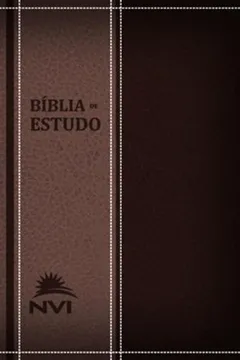 Livro Bíblia de Estudo NVI. Vinho e Vinho Texturizado - Resumo, Resenha, PDF, etc.