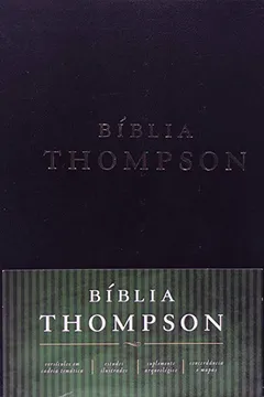Livro Biblia Thompson - Capa Luxo Preta C/Indice - Resumo, Resenha, PDF, etc.