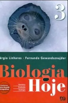 Capa do livro Biologia Hoje - Volume 3