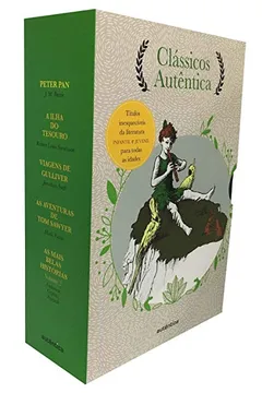 Livro Caixa Clássicos Autêntica - Vol. 2: Peter Pan; A ilha do tesouro; Viagens de Gulliver; As aventuras de Tom Sawyer; As mais belas histórias Vol. 2 - Resumo, Resenha, PDF, etc.