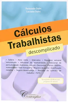 Livro Cálculos Trabalhistas Descomplicado - Resumo, Resenha, PDF, etc.